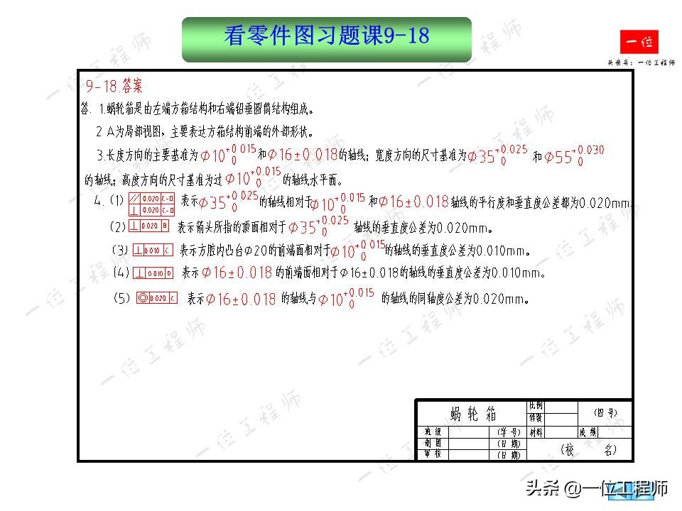 零件图基础知识,如何看懂机械零件图