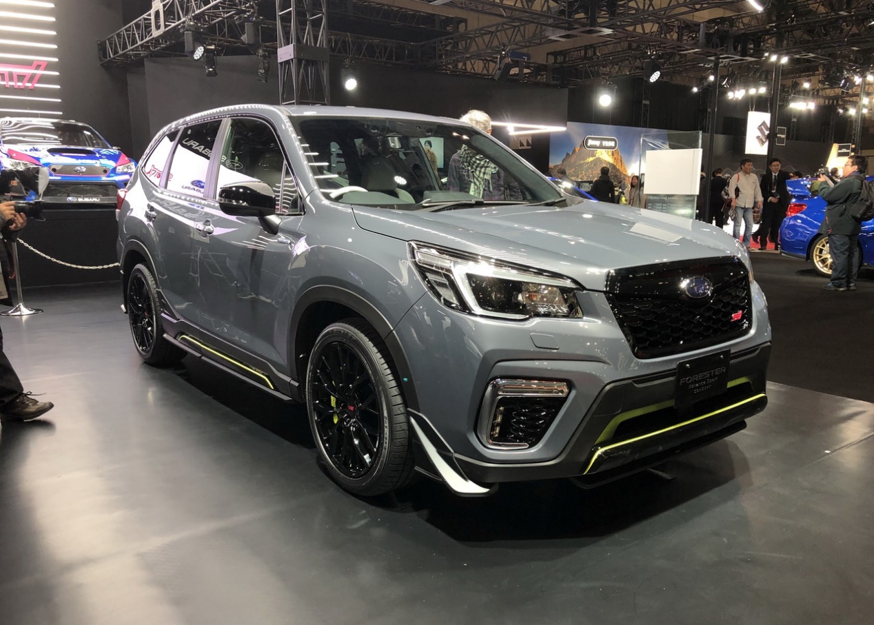 斯巴鲁森林人改装迈森轮毂,改装斯巴鲁森林人外观