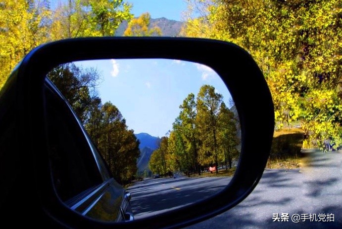 拍照用小镜子,拍照带夹子的镜子