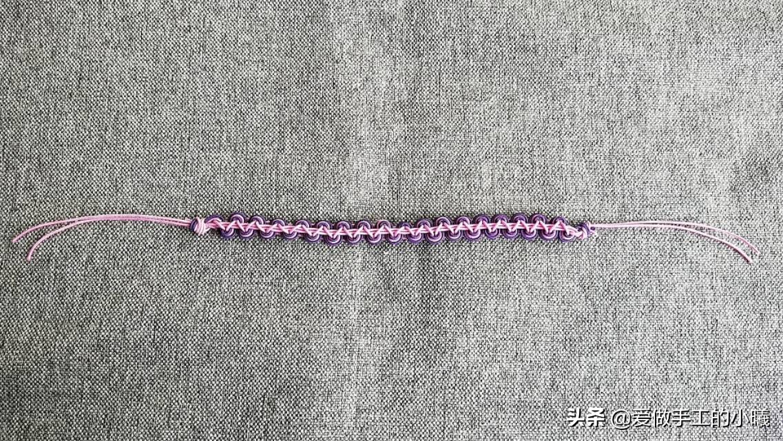 手链编绳女款2022年新款爆款手链,编绳手链简单又容易又好看的方法