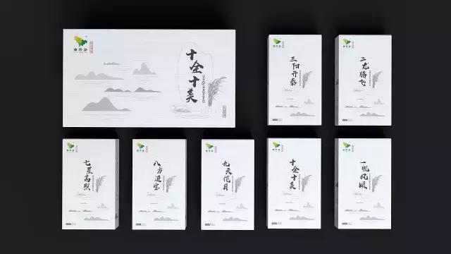 实惠的大米包装设计,简约高逼格大米包装