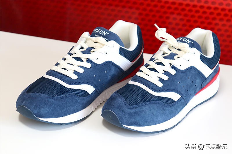 复古怀旧休闲中跟鞋,休闲鞋潮流复古质感