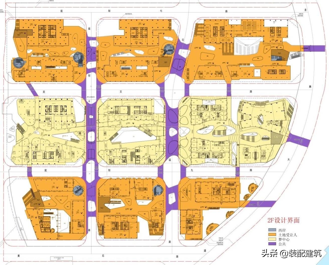 上海黄浦江边的标志性建筑,徐汇滨江西岸传媒港广告设计