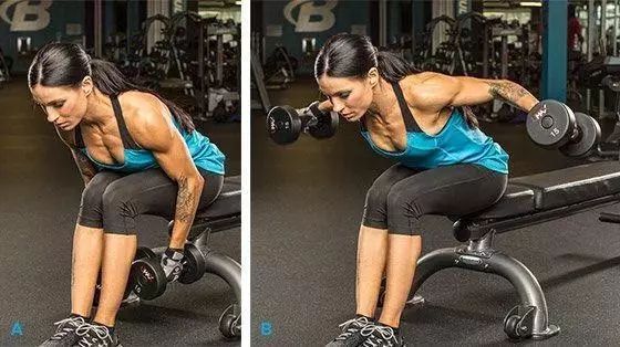 无器械肩膀三角肌后束锻炼方法,肩部三角肌后束超强动作合集