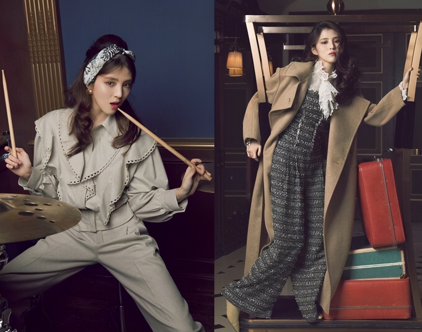 林允儿穿搭冬季,林允儿大冬天穿棉服配短裙来秀腿