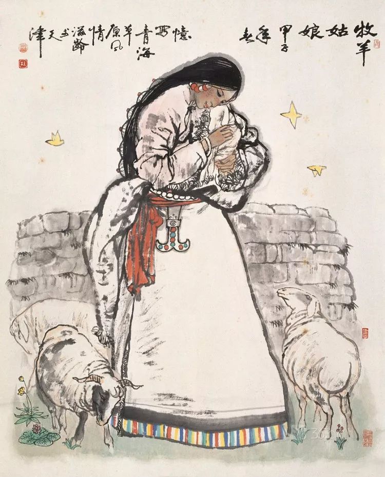 他从一个普通的美术编辑，到成就斐然的专业画家