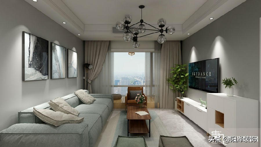 水岸华庭120平装修效果图,四季名苑138平方装修设计