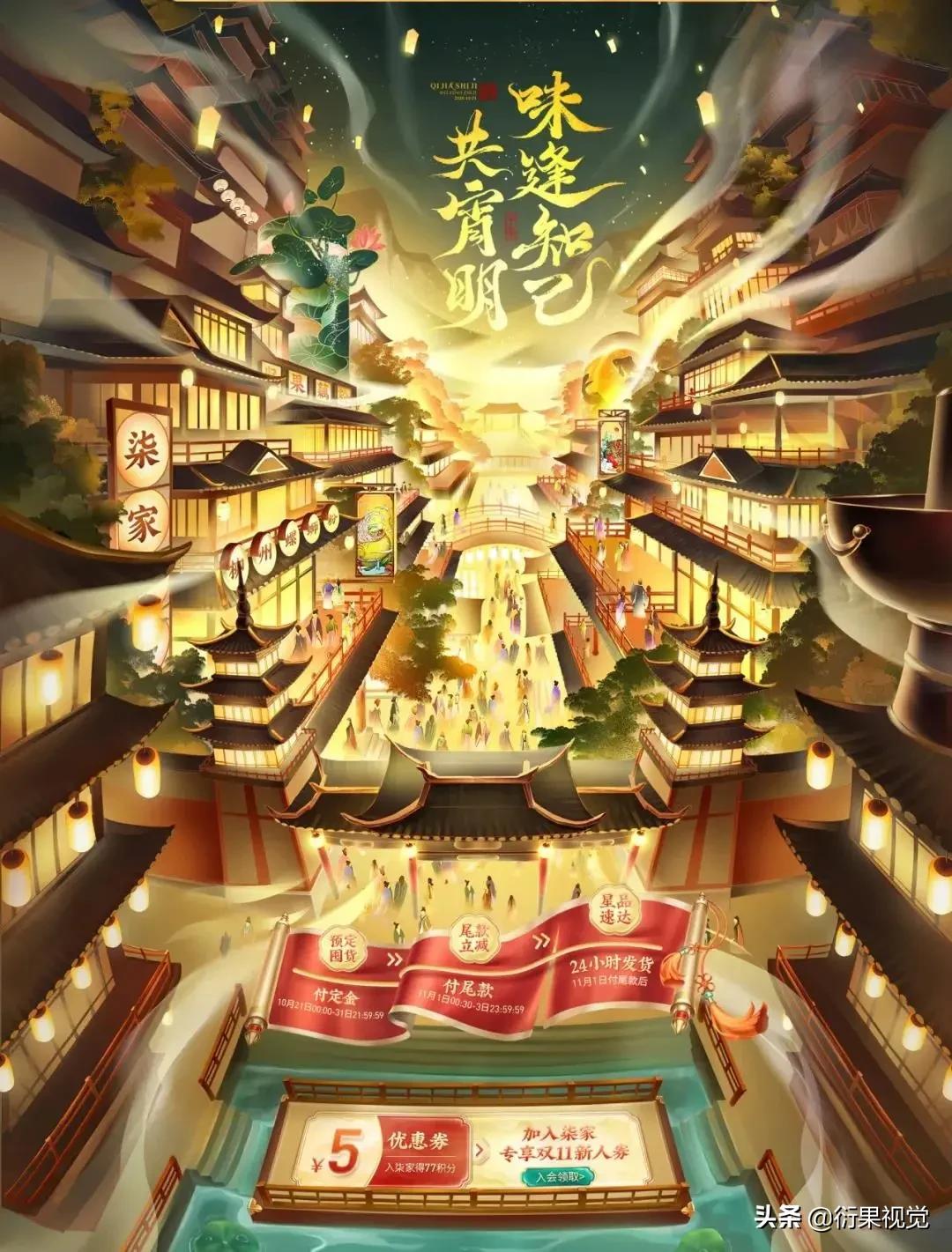 各大知名电商网站设计风格和内容,现在流行的电商设计风格