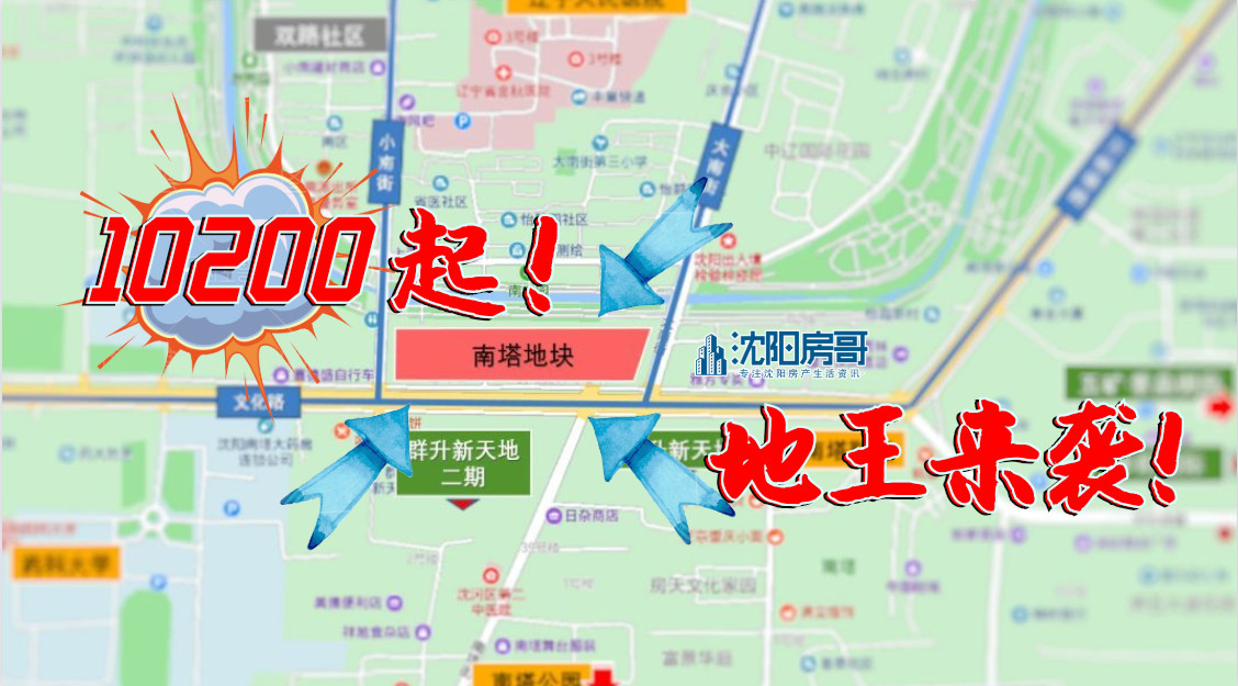 沈阳南塔地块升值潜力,最新沈阳地王消息