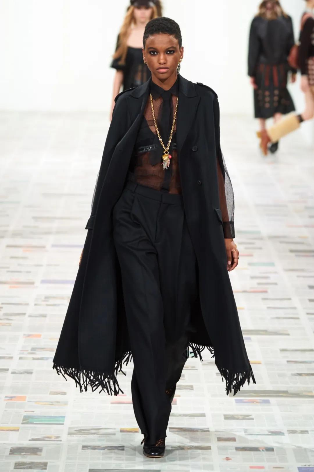 2022巴黎时装周秋冬大衣,2020秋冬巴黎时装周