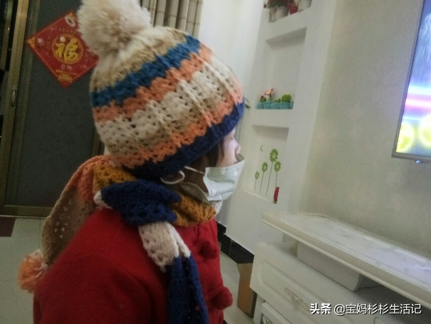 最简单的织物宝宝围巾,宝宝围巾的编织教程