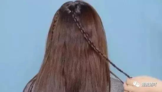 脏辫彩绳编发型女2021流行编发,儿童编发简单漂亮6-10岁长发脏辫