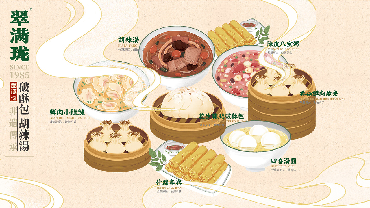 翠满珑破酥包人民东路店,翠满珑破酥包腾冲店