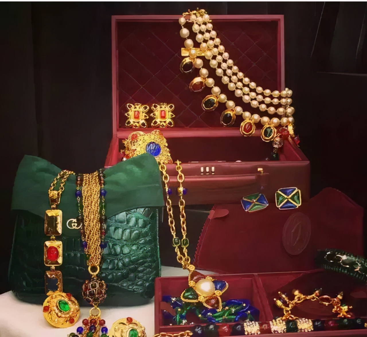 中古饰品爱好者,中古香奈儿首饰鉴定