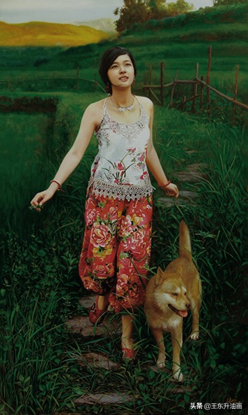 *善美真**的向往与追求——王东升油画作品管窥