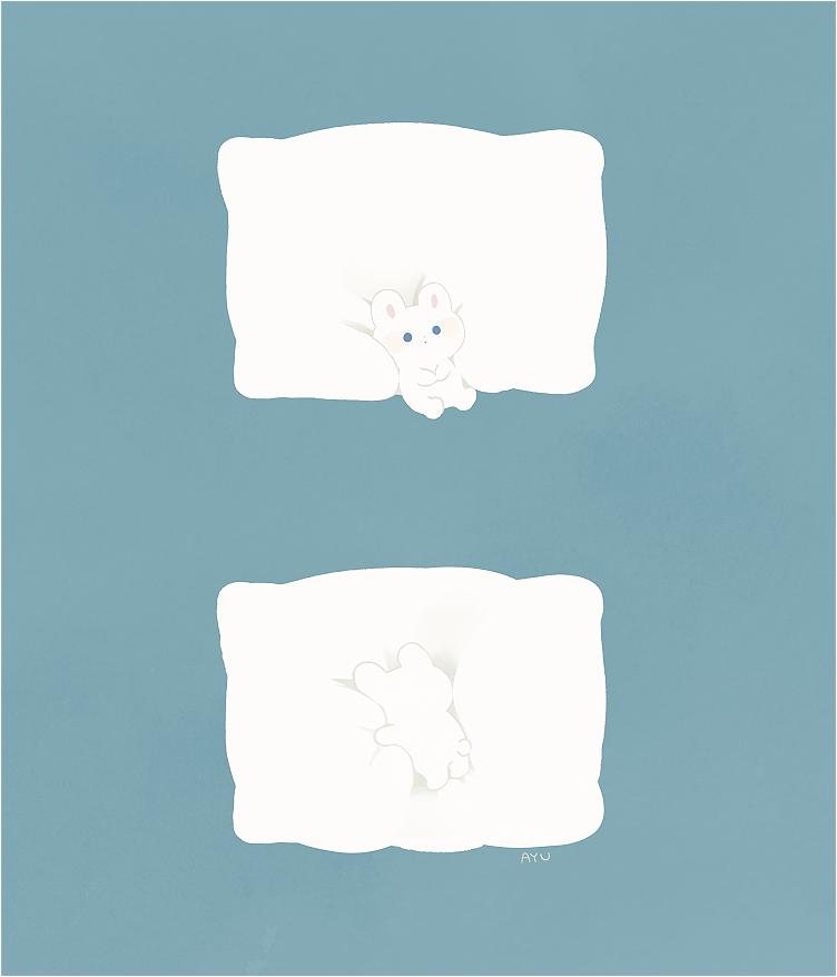 兔兔可爱插画,ayu日语