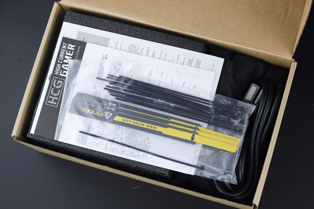 安钛克hcg750电源拆解,安钛克750w半模组电源测评