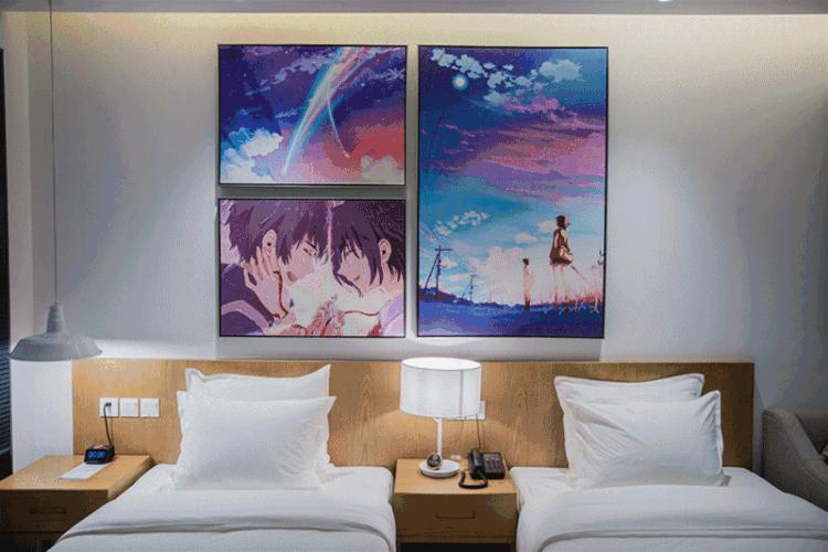 南戴河汐溪亲子酒店，北欧风情房推窗看海邂逅美景