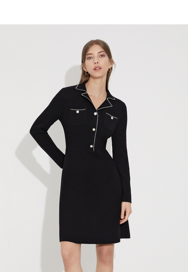 气质连衣裙穿出名媛女神范儿,初秋穿什么衣服好看女