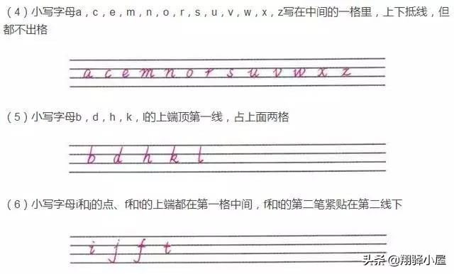 26英文字母书写教学视频,26个英文字母正确书写动画
