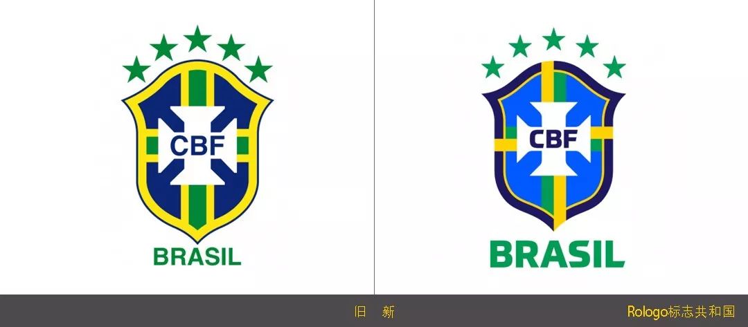 巴西足协新logo,足协logo和国家队logo