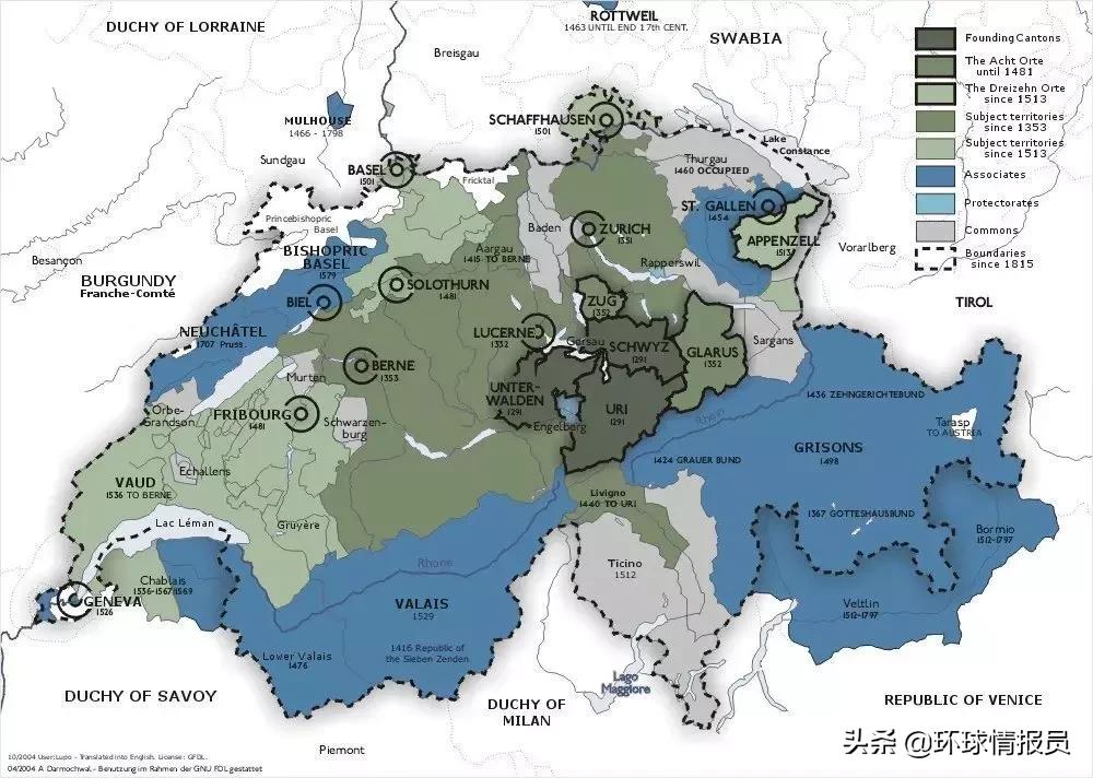 瑞士现在不中立了吗,瑞士国家为什么中立