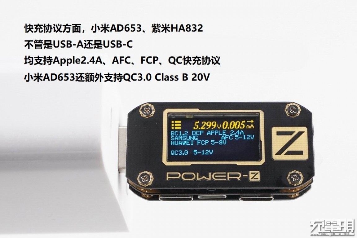 小米2c1a三口gan充电器,小米2c1a充电器