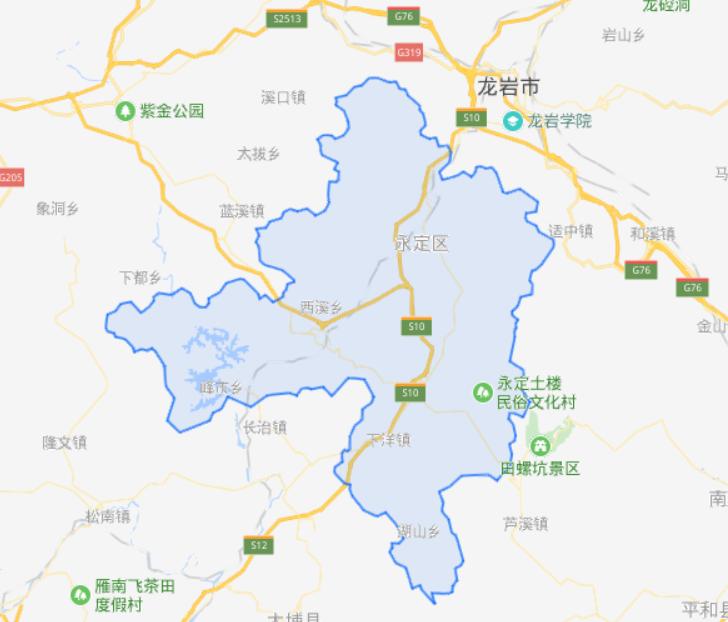 福建省一个区和湖南省一个区，名字正好一样！