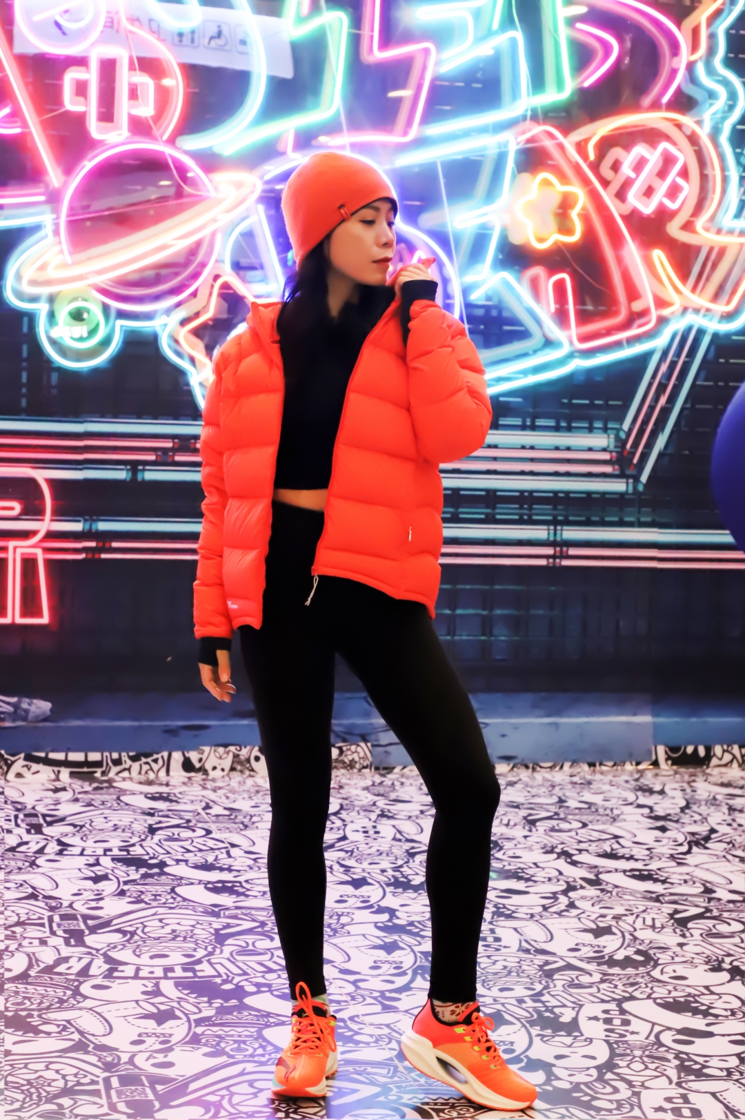 #头号运动玩家#穿1000蓬羽绒服在零下二三十度跑步什么体验