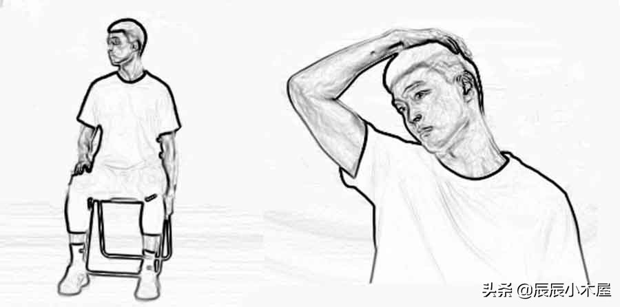 肩颈疼痛拉伸动作教学视频,拉伸提高气质缓解肩颈不适健身操