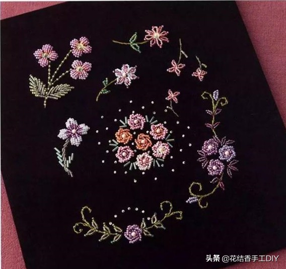 一张十字绣成品怎么弄成三幅,刺绣一张布需要几种绣法