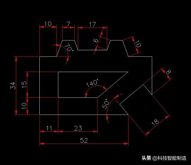 cad制图初学入门图例怎么画,cad练习图加图例分析