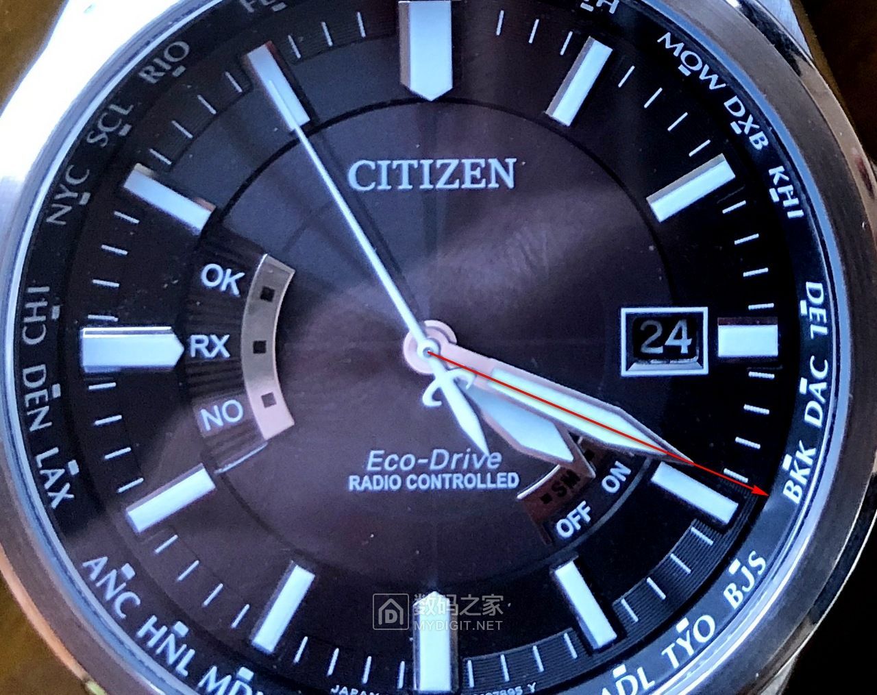 西铁城h145指针基准位置校正,西铁城光动能手表熊猫眼测评