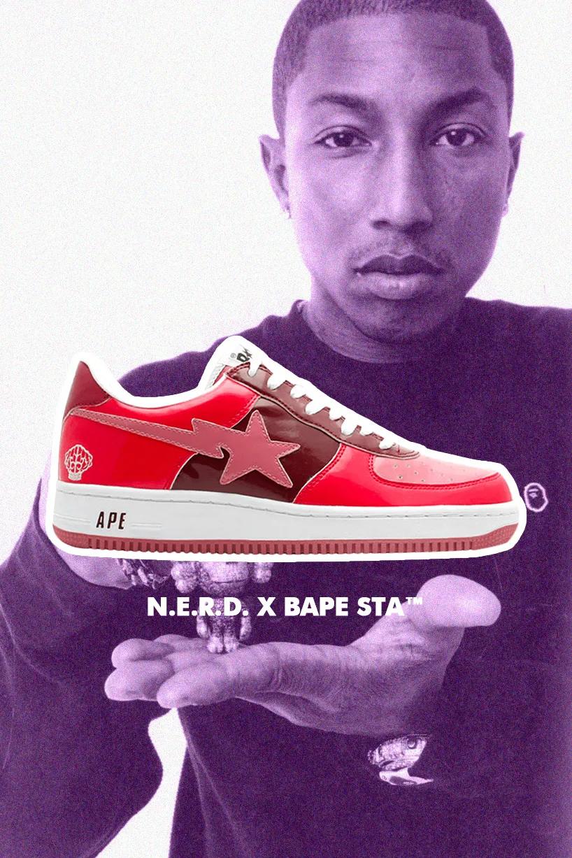 bapesta鞋白橙,bapesta20年新年限定