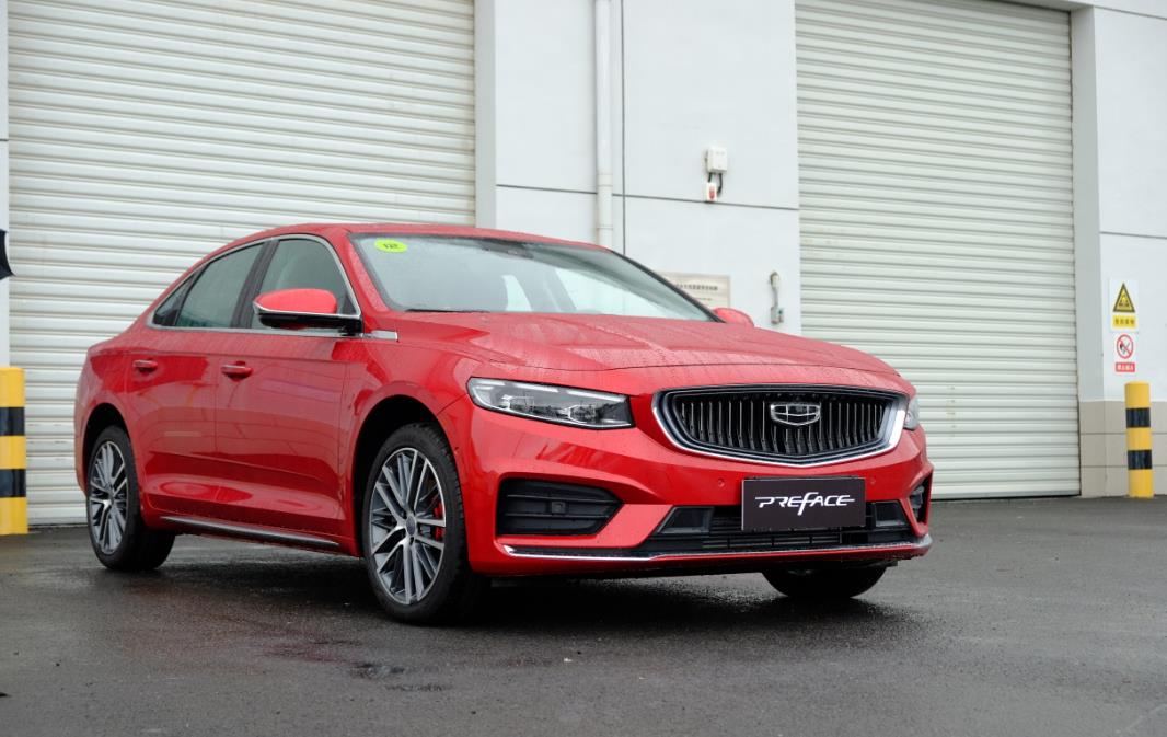 全新吉利preface,曝全新吉利preface