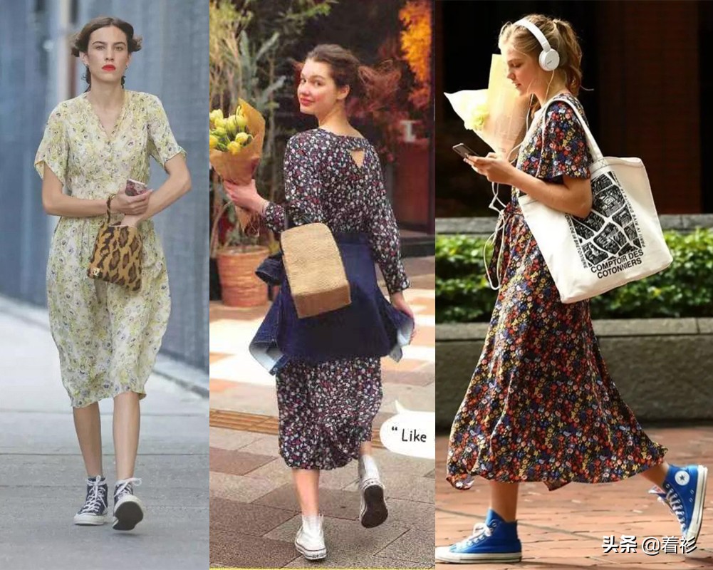 运动鞋和裙子三种搭配技术,运动鞋怎么做又简单又漂亮