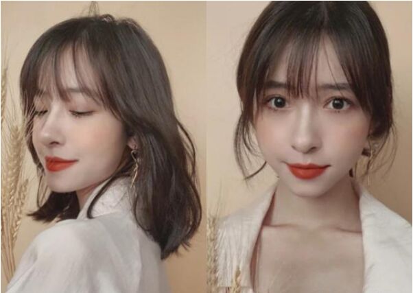 小v脸烫什么发型好看,v脸发型女短发卷发