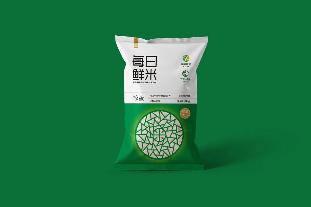 大米包装创意图案,国内大米包装设计现状