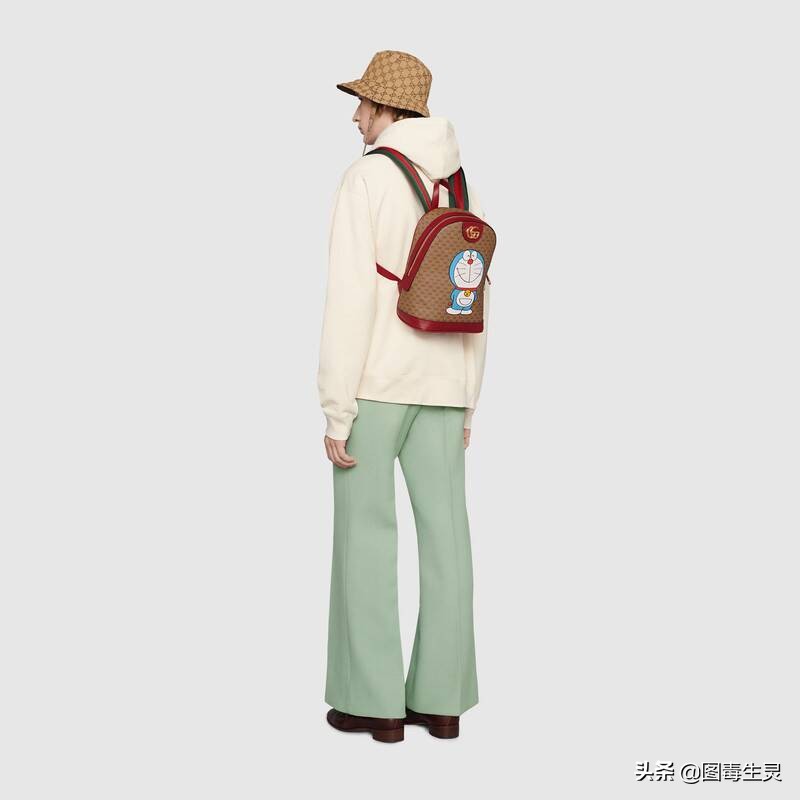 蓝胖子哆啦a梦的图片,哆啦a梦古驰联名蓝胖子