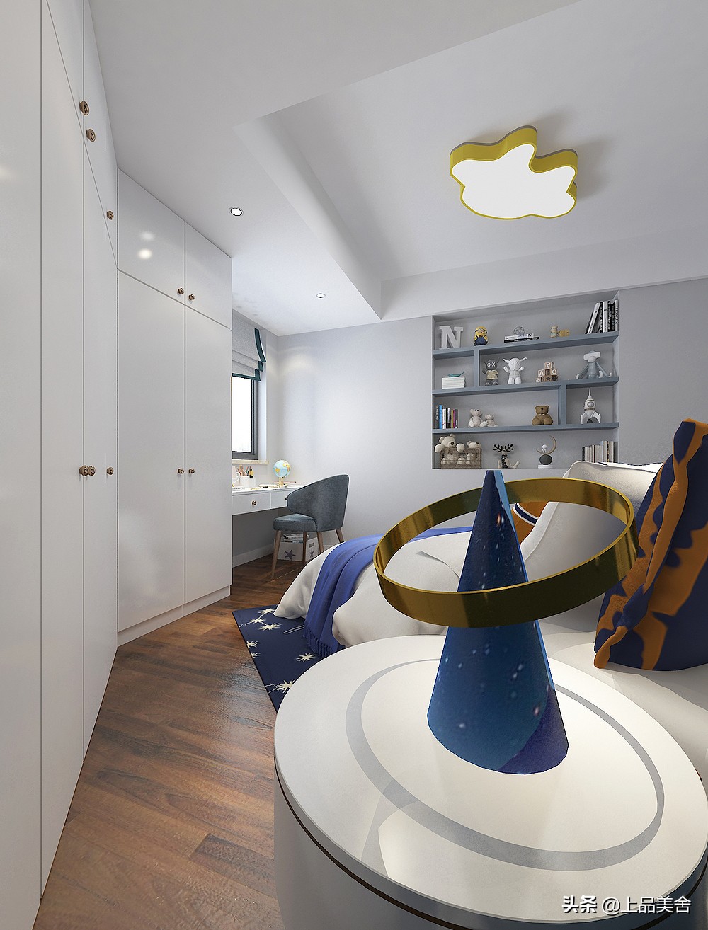 夫妻俩为了小孩上学，果断买下188㎡学区房，装轻奢风让人羡慕