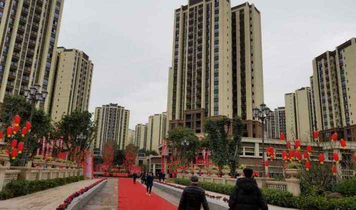 重庆第一大镇建成区,重庆南部一座小城