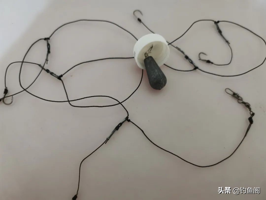 串钩怎么钓不上鱼呢,夏天抛竿串钩能钓大鱼