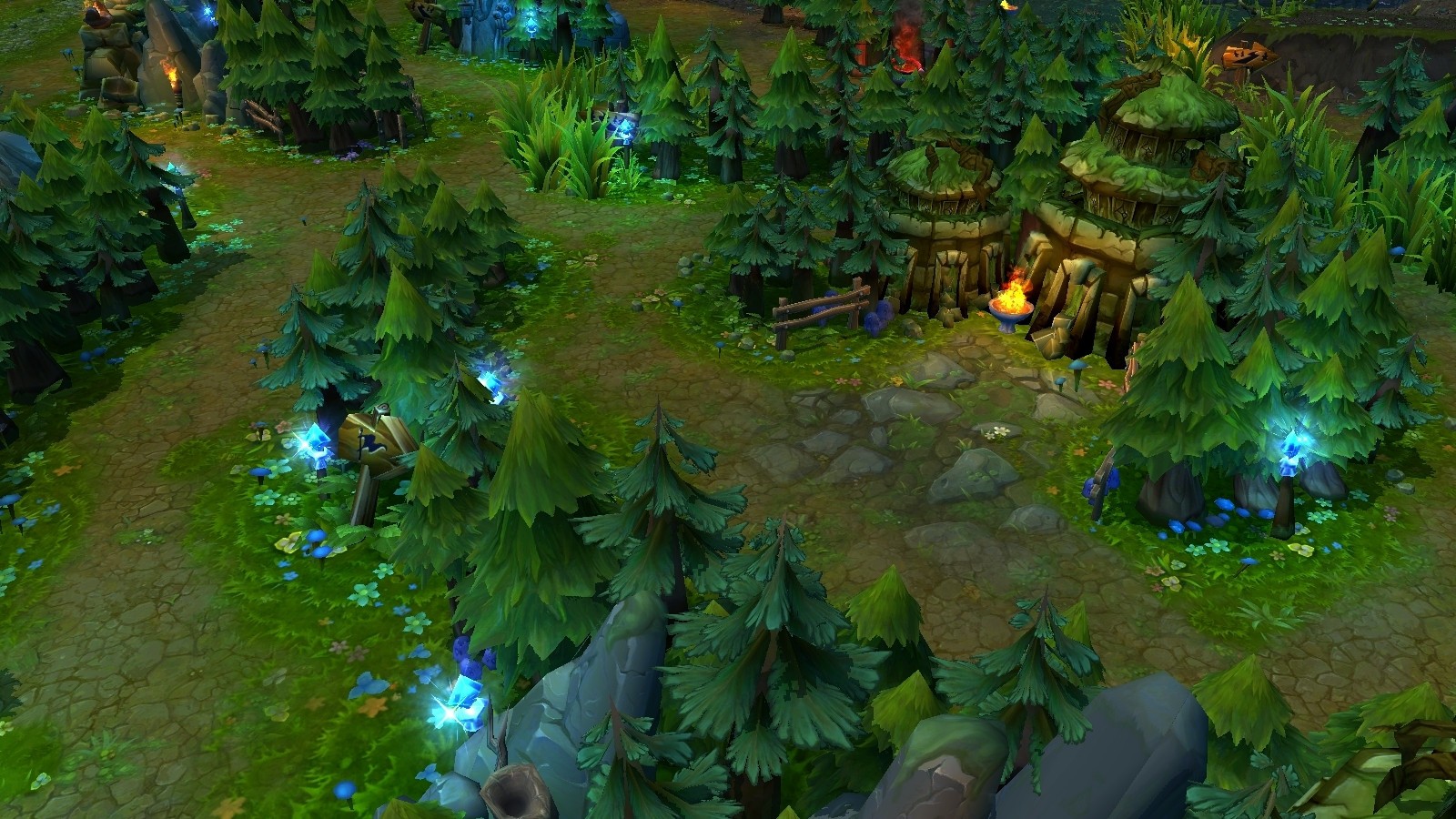 lol新版地图和旧版地图的区别,lol新地图全景图片