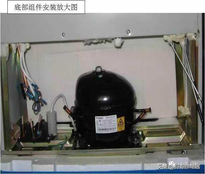 晶弘冰箱售后维修培训,晶弘冰箱的结构