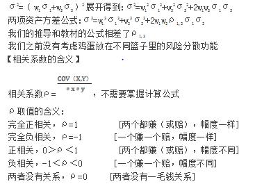 财务风险管理意义,财务管理基础风险收益计算