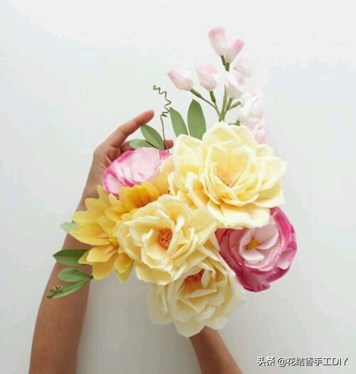 简单实用的小手工皱纹纸,纸艺手工制作大全简单又漂亮