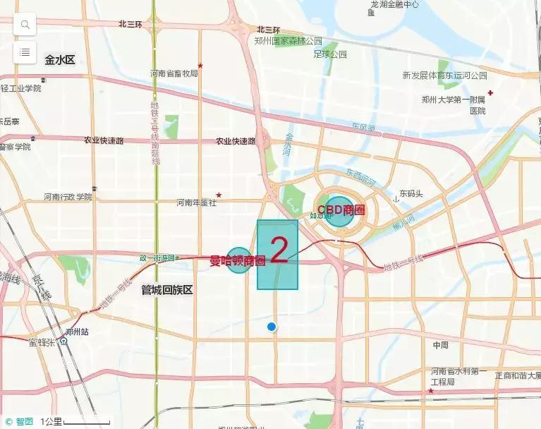 郑州一线商圈都有哪些,郑州商圈分析2020