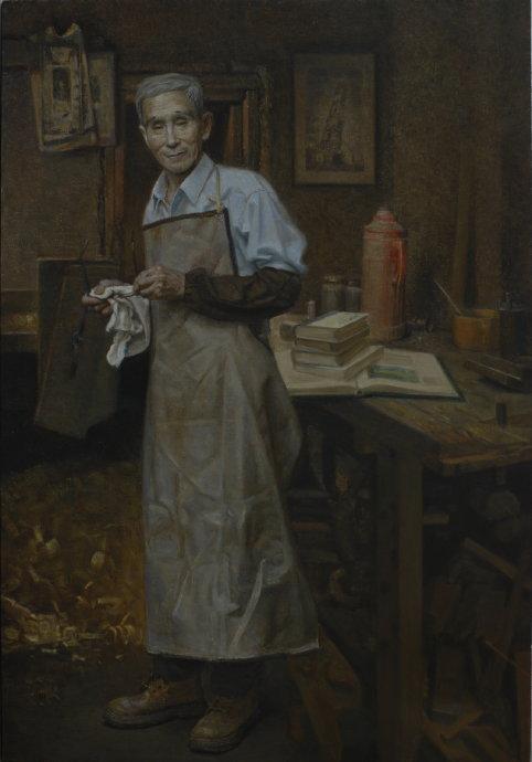 中国美院油画大赛获奖作品,上海美院教授油画作品欣赏