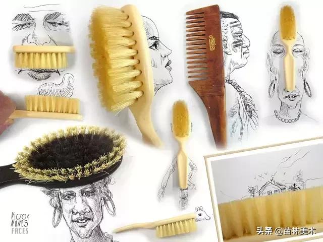 100种插画创意方法,好看的小插画铅笔