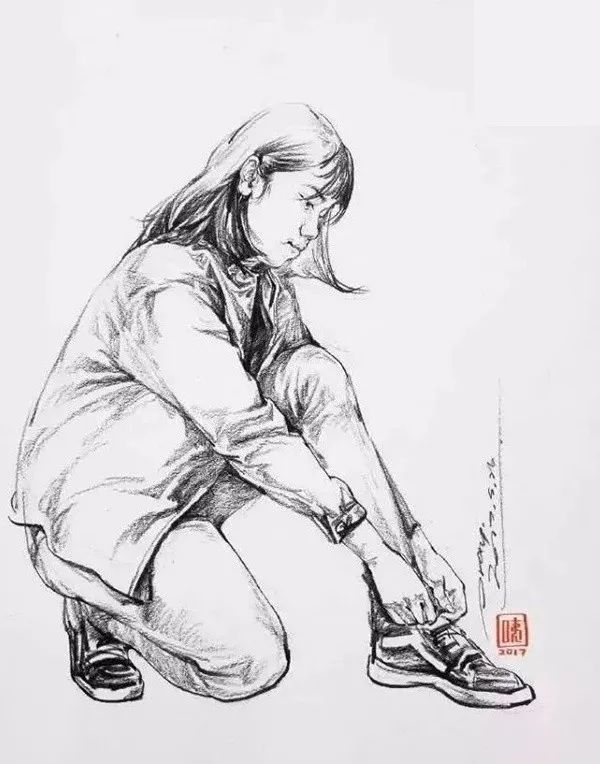 速写人物站姿方法与技巧,速写人物7个常见错误的解决办法